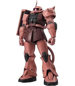 BANDAI - 可動戦士　ガンダム　ザク　シャア専用ザク 可動戦士 シャア専用ザク | 魂ウェブ